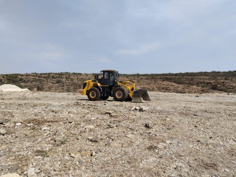 Shri Krishan Construction equipment and crusher plant on active site