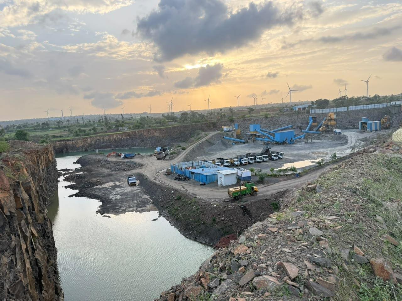 Shri Krishan Construction mining, crushing and infrastructure operations