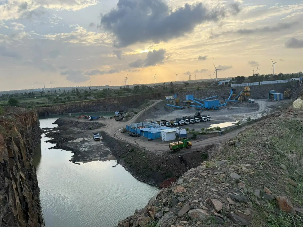 Shri Krishan Construction mining, crushing and infrastructure operations